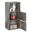 thumbnail image 4 of Pemberly Row Armoire de Rangement 2 Portes en Finition Bois de Bouleau Gris, 4 of 4