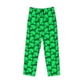 thumbnail image 2 of Fotbe Green Broccoli Men's Pajama Pants,Sleepwear Pants,Pj Bottoms Drawstring And Pockets-Large, 2 of 7