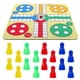 thumbnail image 3 of Tabletop Flying Chess Mat Board Game for Parties Portable Ludo Chess Interactive Desktop Game for Adults with Smooth Surface Design, 3 of 4