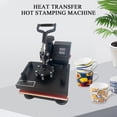 thumbnail image 2 of VAHIGCY Multifunction Heat Press Transfer Machine T-Shirt Sublimation Transfer Printer For T-Shirts Bags Garments Mats More Shirt Printing Machine efficiently, 2 of 9