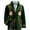 A0-Green, variant on Mardi Gras Jacket Mens Holiday Blazer Outfits Plus Size Suit Sequin Top Accessories Costume Corduroy Cardigan Apparel