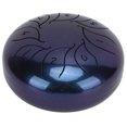thumbnail image 4 of 5.5in Tongue Drum,Metal Pan  Handpan With Mallet,Portable Percussion Instrument  Set Kit, 4 of 8