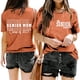 thumbnail image 2 of Camiseta de graduación para madres mayores - Promoción de 2025, poliéster-algodón, tallas S-XXL, manga corta, estampado divertido, 2 of 3