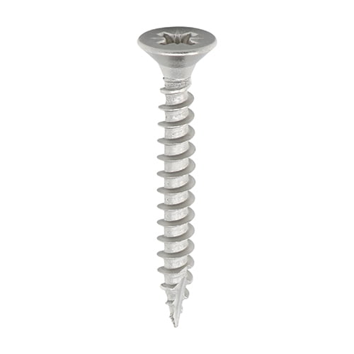 Timco - Classic Multi-Purpose Screws - PZ - Double Countersunk - Stainless Steel (Size 5.0 x 50 - 10 Pieces)