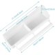 thumbnail image 2 of Comedero para pájaros para jaula, 3 uds., bebedero para pájaros, cuenco alimentador, cuenco de agua de plástico, caja de comedero para pájaros, jaula, cuenco de alimentación para paloma y loro, 2 of 5