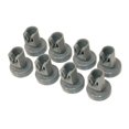 thumbnail image 1 of 8 X Dishwasher Universal Upper Basket Wheels (compatible With Electrolux Zanussi Aeg Favorit Juno Privileg, 1 of 5