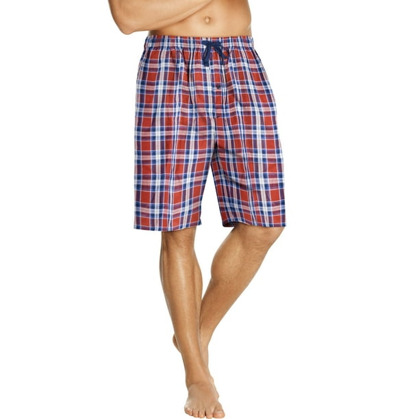 orange and blue plaid pants