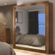 thumbnail image 1 of Ropero Closet Madesa Dallas Plus 2 Puertas Corredizas con Espejo 4 Cajones MM, 1 of 5