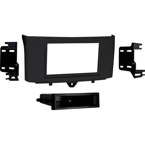 Metra 998720B Double or Single DIN Installation Kit with Pocket for 2011-2015 Smart ForTwo