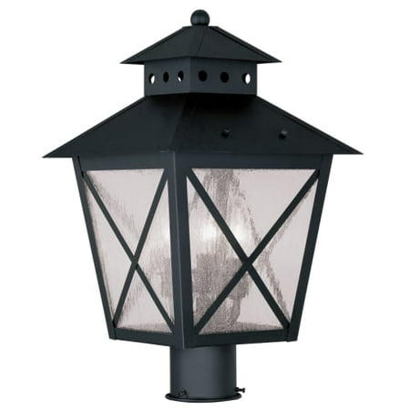 Livex Lighting 2674 Montgomery 18.75 Inch Tall Post Light with 3 Lights