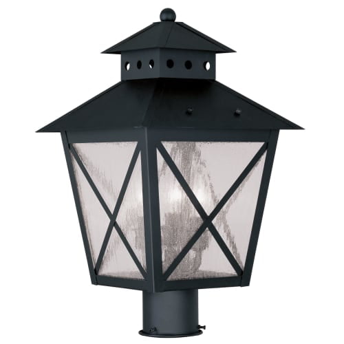 Livex Lighting 2674 Montgomery 18.75 Inch Tall Post Light with 3 Lights