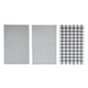 thumbnail image 3 of Set de paños de cocina y paños de cocina Lane Linen, 20 unidades, color gris, 3 of 9
