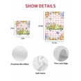 thumbnail image 7 of Spring Easter Kitchen Dish Towels for Drying Dishes Set of 4, Colorful Eggs Floral Truck Butterflies Pink Plaid Waffle Weave Microfiber Hand Tea Bathroom Towels Quick Dry & Absorbent Towel 12x12, 7 of 7