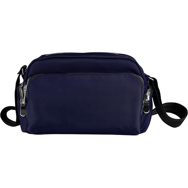 Bolso Cruzado de mujer | Bandolera tipo Crossbody con Strap| Bolsa Pequeña con Correa de Cadena | Bolso de Hombro con Cierre | Multiples Compartimentos con Cierre Sakura (Tabi 旅)