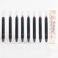 thumbnail image 4 of Pearlescent Eyeshadow Stick Double Ended, Brightening Highlighter and Shadow, Creamy Eye Makeup Crayon for Lids and Under Eye, Portable Travel Friendly Eyeshadow 2g, 4 of 4