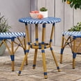 thumbnail image 4 of White+Blue, Classic Curvaceous Design - Lightweight Aluminum Frame - Outdoor Living Area / Enjoy a Relaxed Bistro Atmosphere at Home, 4 of 6