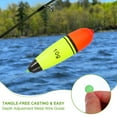 thumbnail image 4 of Uxcell Fishing Slip Bobbers, EVA Foam Bobbers Slip Floats with Fish Beads 2.1/2.8/3.5/4.2 oz, 4 of 7