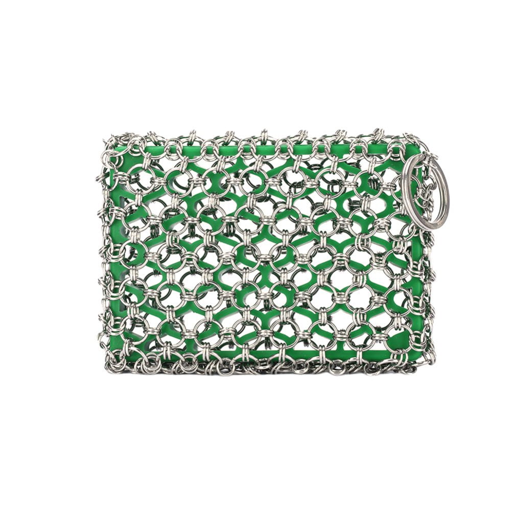 Topumt Cast Iron Skillet Cleaner, Cast Iron Scrubber Cleaner 316