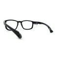 thumbnail image 4 of SA106 AP Z87+U6 Safety Lens Visor Horn Rim Magnifying Black Reading Glasses +2.0, 4 of 4