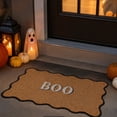 thumbnail image 3 of Gunhay Natural/Multicolor Scallop Boo Outdoor Coir Doormat, 30"x48", 3 of 7