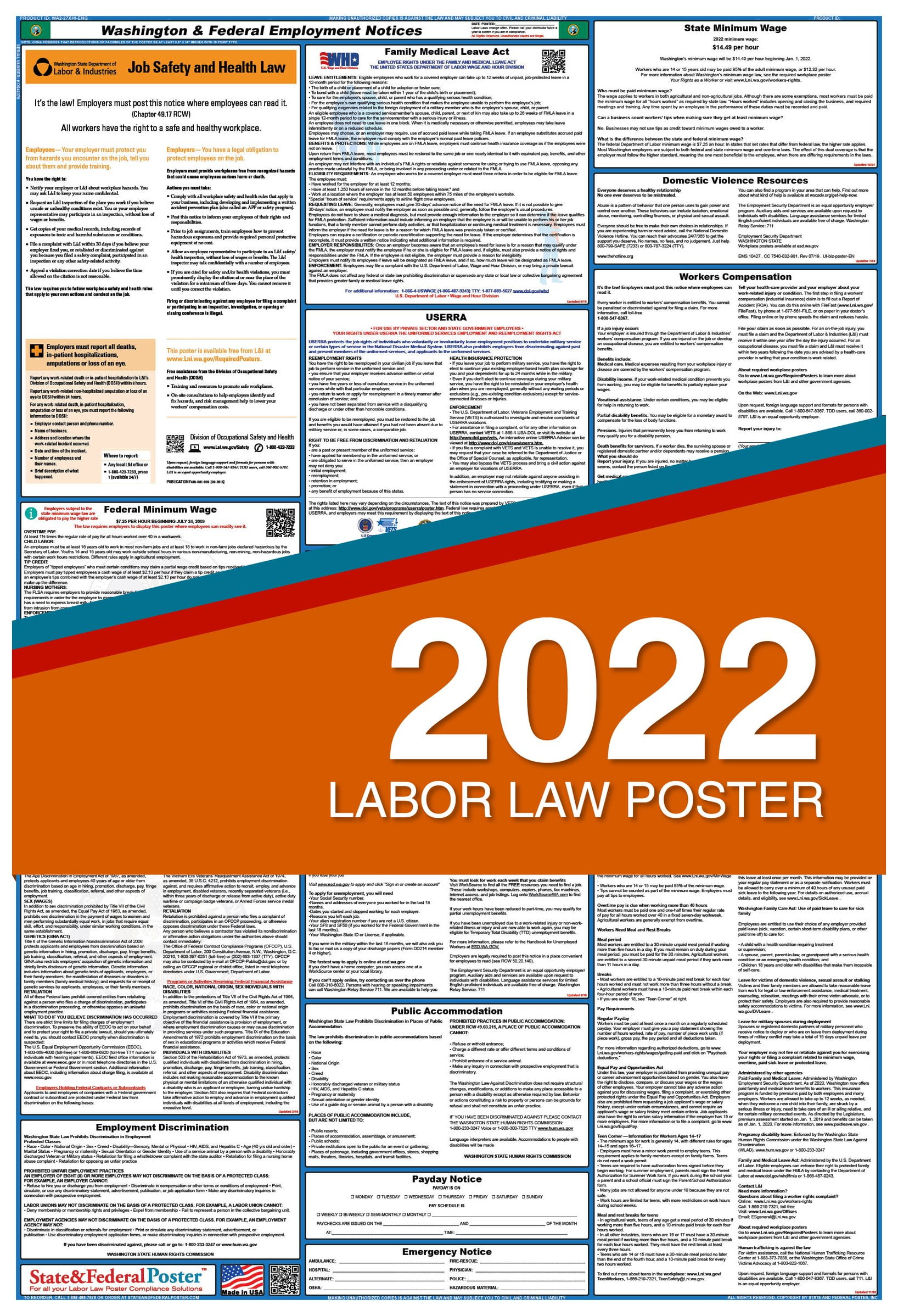 2022-washington-state-and-federal-labor-law-poster-laminated