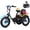 Black, variant on ESKUTE T300M Electric Tricycle for Beginners, Folding 3-Wheel E-Bike with 750W Peak Motor, 302Wh Battery, 12.5 MPH , 16" x 3.0 Fat Tires, Step-Thru, Blue, UL2849