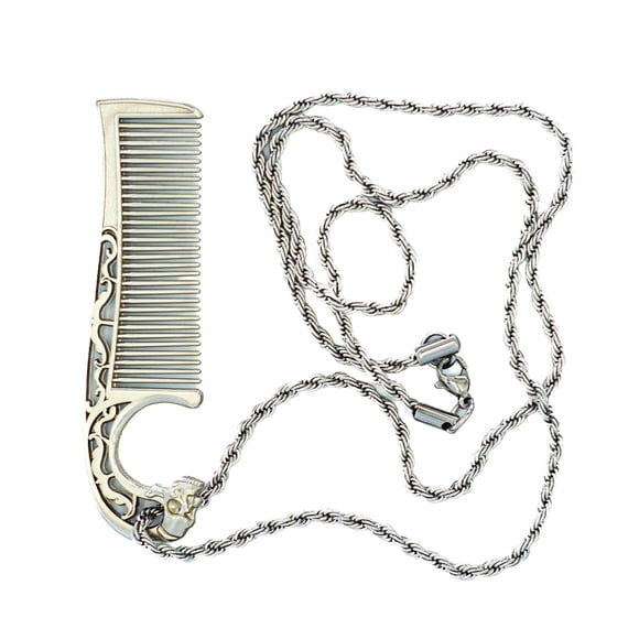 Collar con forma de peine para bigote The Vintage Grooming Co. Acero inoxidable