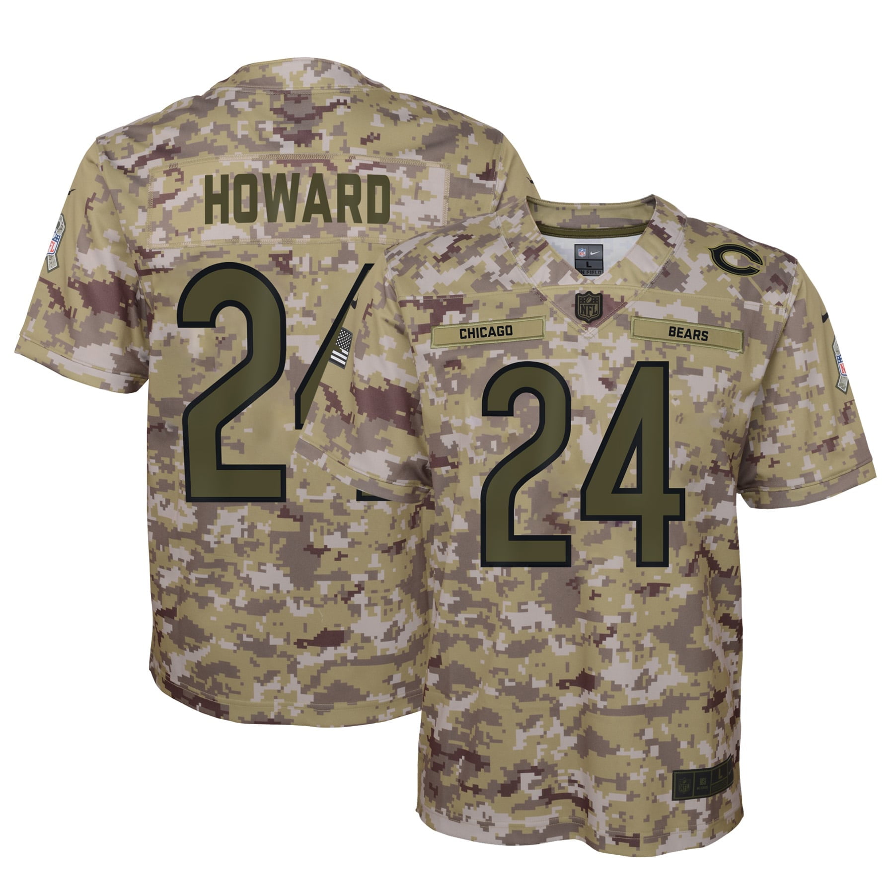 bears salute to service jersey
