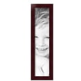 thumbnail image 2 of ArtToFrames 5" x 22" Mahogany Picture Frame, 5x22 inch Brown MDF Poster Frame (WOM-3978),  Pack, 2 of 8