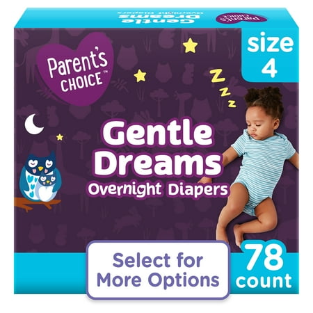 Parent s Choice Gentle Dreams Overnight Diapers (Select for More Options)