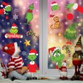 thumbnail image 5 of Pegatinas navideñas para ventanas Decoraciones navideñas para ventanas 22 * ​​30 cm * 8 juegos Decoraciones navideñas Pegatinas navideñas para ventanas Pegatinas navideñas para ventanas para la ofici JAMW Sencillez, 5 of 5