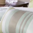 thumbnail image 3 of Madison Park Athena 7 Piece Jacquard Comforter Set, King, Green, 3 of 5