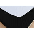 thumbnail image 5 of Rayon Bamboo Sheets Set Full Black Sheets Deep Pocket 4 Piece, 5 of 5