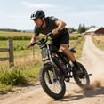 thumbnail image 3 of GugoIs 2500W Peak Electric Bike, 52V 25Ah Electric Dirt Bike for Adults, 23" * 3.0 Fat Tire Mountain Ebike, Max.90 Miles, LCD with NFC Unlock, Full Suspension, off-road, UL2849, 3 of 11