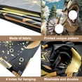 thumbnail image 4 of 1Set Polyester Photo Backdrop for Party Decoration with Plastic Non-Trace Wall Picture Hook and Iron Curtain Clips Rectangle Dinosaur 1800x900mm, 4 of 7