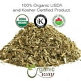 thumbnail image 2 of Organic Way Catnip Leaf and Flower Cut & Sifted (Nepeta cataria) Herbal Tea Ingredient | European Wild-Harvested | USDA Organic, Vegan, Non-GMO | 1 lb, 2 of 3
