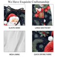 thumbnail image 4 of luoweisi Men's Beach Shorts Quick Dry Swim Trunks with Mesh Lining Santa Claus XL, 4 of 5