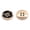 gold black, variant on USOSOU 11mm 2 Holes Small Gold Metal Buttons, Bright Gold Button for Clothing, Kids Shirts, Women Blouse, Cuff, Collar, Modern Handmade Decorations, Sewing Accessories (20pcs 11mm(0.43inch))