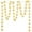 Gold, variant on 13.1Ft Star Paper Banner,Shining Star Hanging Decoration for Garland,4Pack Reusable Silver Party Decoration for Birthday,Party,Home,School
