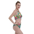 thumbnail image 6 of High Waisted Bikini Sets For Women, Hawaiian Style Pineapple Swimsuits Tummy Control, Two Pieces Bathing Suit, 6 of 8