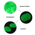 thumbnail image 5 of LIFKOME Green Luminous Aquarium Stones for Fish Tank Decoration 100Pcs Synthetic Material Glow in Dark Pebbles, 5 of 8