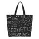 thumbnail image 1 of Disketp Black Scientific Bolsa Tote Estampada para Mujer, Bolso de Hombro y de Mano para Compras y Viajes, 1 of 8