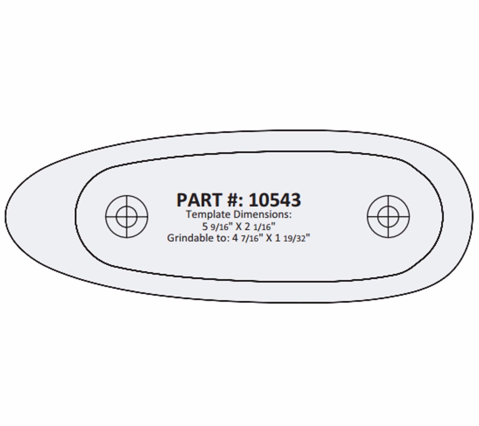 Limbsaver Grind to Fit Recoil Pad Large