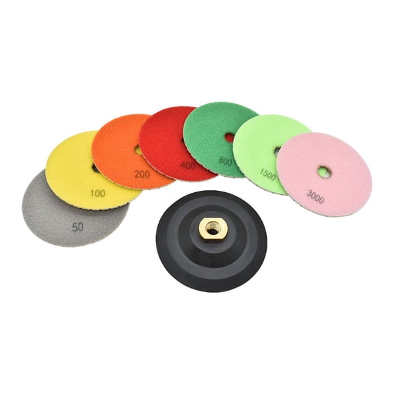 Specialty Diamond E3SET 3" Diamond Polishing Pad Set