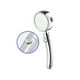 thumbnail image 3 of Cabezal de ducha Rociador de baño de doble cara Grifo de ducha de mano de alta presión Accesorio de baño Inevent HA000054-00, 3 of 7