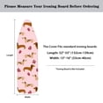 thumbnail image 5 of HELLHERO Most Iron Boards Iron Padding Cover Puppy and Rose Pattern Secure Fit Iron Covers Adjustable Elastic Edge Fit Stretch Fit, 5 of 5