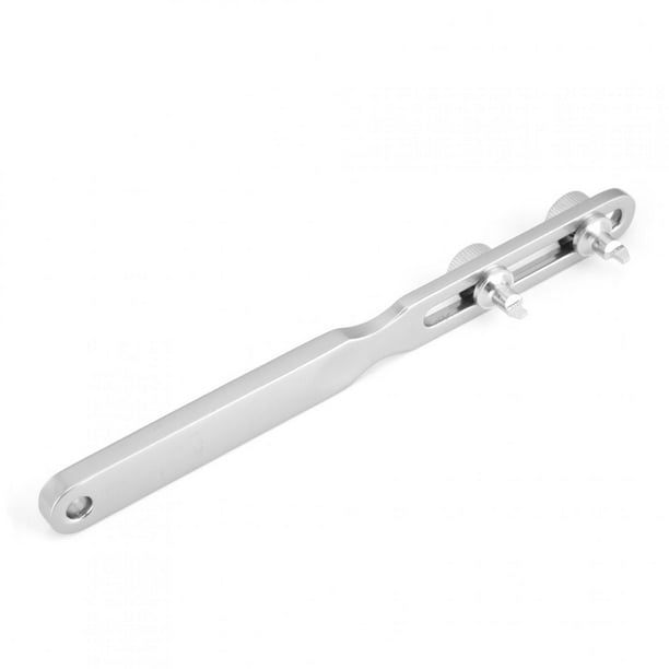 Llave para abrir relojes, llave ajustable profesional para abrir la parte posterior del reloj, llave para tapa de reloj, funcionalidad versátil