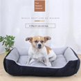 thumbnail image 3 of For Dogs Pet Cat Large Bed Comfortable Soft Dog Cushion Accessorys Square Plush Puppy Sofa Bed Petkit Basket for Dog Supplies ShopWise Round, 3 of 9