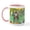 White/Pink Inside, variant on CafePress - Irises / Tiger Cat Large Mug - 11 oz Ceramic Mug - Novelty Coffee Tea Cup