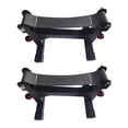 thumbnail image 4 of jinwen 2Pcs Deadlift Racks Barbells Jack 5 Level Easily Load Deadlift Black Strap, 4 of 8